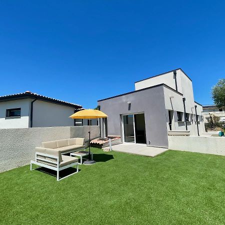 Appartement Souplex Jardin Proche Autoroute, Plages Et Attractions, Wifi - Tv, Calme Bessan エクステリア 写真
